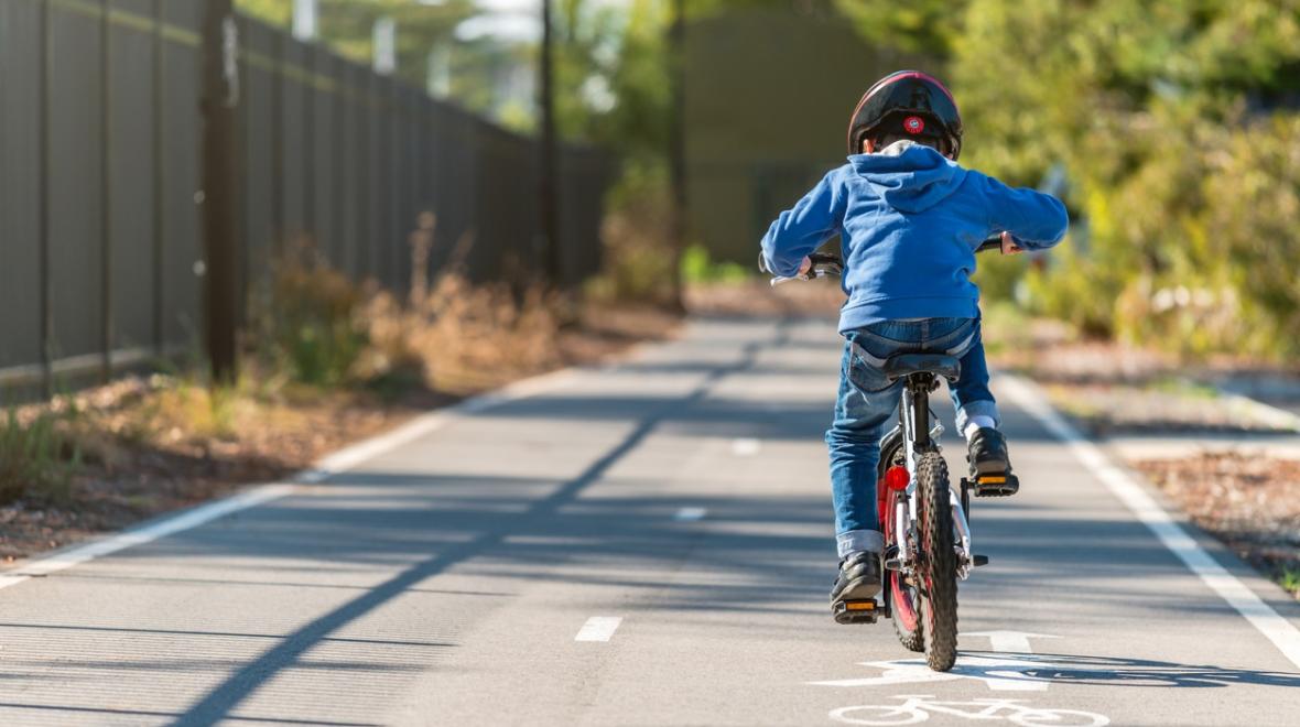 Learning bike for discount kids